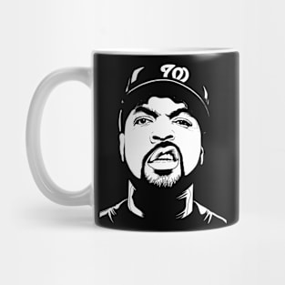 Ice Cube - Black white Mug